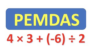 PEMDAS Order of Operations 1 [upl. by Valorie]