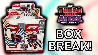 FULL BOX BREAK  TOPPS F1 TURBO ATTAX 2024  24 PACK BOX OPENING  SIGNATURE STYLE CARD HIT [upl. by Lin]