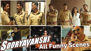 Sooryavanshi All Comedy Scenes l All Funny Scenes l Akshay Kumar l Ajay Devgan l Ranveer SinghlRohit [upl. by Adyan]