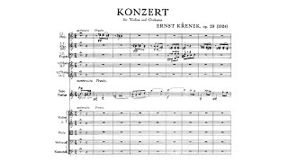 Ernst Krenek – Violin Concerto No1 [upl. by Arte]