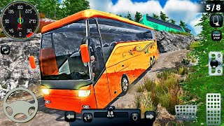 Euro Bus Driving Simulator  Real Coach Bus Driver 3D  Android GamePlay [upl. by Enirehs]