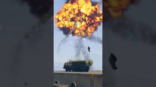 Today Israeli S500 Missiles System Attack on Irani Military Base GTA V gta [upl. by Shoshana]