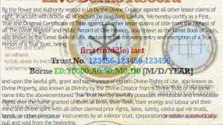 UCADIA Ecclesiastical Deed Poll Update part2 1092011wmv [upl. by Nonez]