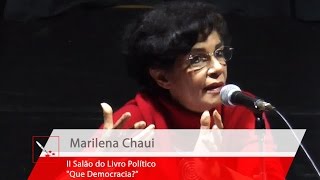 Marilena Chaui  quotQue Democraciaquot [upl. by Taryne623]