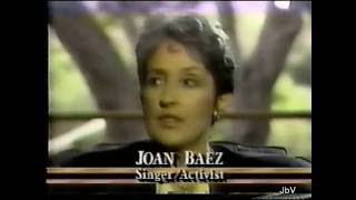 JOAN BAEZ  30th Anniversay interview  May 30 1989 [upl. by Nnaeirb]