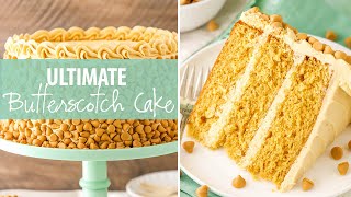 Ultimate Butterscotch Cake [upl. by Enillebyam]