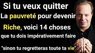 14 choses que tu dois impérativement faire pour devenir riche sinon tu regretteras toute ta vie [upl. by Merari]