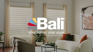 Bali  Layered Shades with EasyTouch Lift [upl. by Adniral]