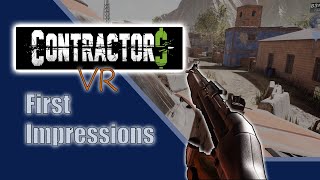 Contractors VR  First Impressions  Is It Worth it [upl. by Annavoig]