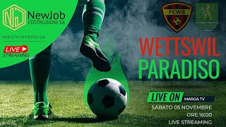 FC WettswilBonstetten VS FC Paradiso 1a Lega 2223 [upl. by Leahcim]