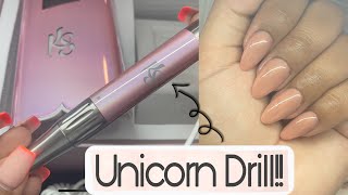 How To Backfill amp Reshape Acrylic Nails  New Drill [upl. by Patrich]