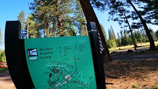 Highlight Evergreen Lodge to Mather Family Camp Yosemite National Park California [upl. by Eyeleen]