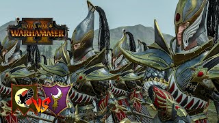 ¡ADICTO A LA ESTÉTICA DE NAGARYTHE 468 Batalla PVP Clasificatoria Ranked Total War Warhammer 2 [upl. by Swainson]