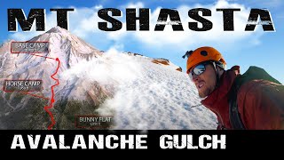 Mt Shasta Avalanche Gulch Route Everything you NEED TO KNOW Full Climb adventure [upl. by Fagan]