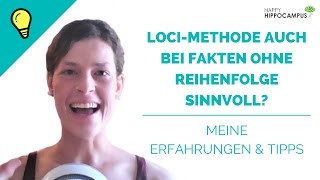 Immer die LociMethode verwenden  Hier macht es Sinn [upl. by Ziwot944]