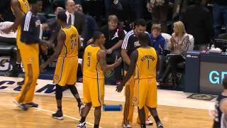 Lance Stephenson breaks Tony Parkers Ankle on a Spin Move [upl. by Nomled]