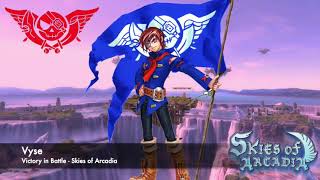 Vyse Skies of Arcadia Smash Bros Victory Theme [upl. by Grindle706]