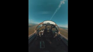 Ukrainian Mig29 Intercepting a Shahed 136131 Drone Possibly With WesternDonated Missile [upl. by Lopez]