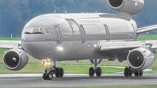 25 MINUTES of CLOSE UP Plane Spotting at EINDHOVEN Airport Netherlands EINEHEH [upl. by Cherye]