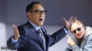 Toyota’s CEO Just Said “We Refuse to Make Electric Cars and We’re Getting Fined for It” [upl. by Horgan986]