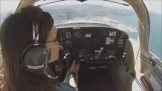 HD Piper PA38 Tomahawk Solo Training p2 NZWN with ATC audio [upl. by Eronel]