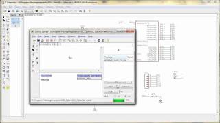 Creating a library lbr from an existing schematic in Cadsoft Eagle [upl. by Naerb]