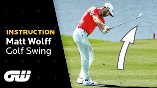 Matthew Wolff on Changing His Golf Swing  Golfing World [upl. by Ynnub308]