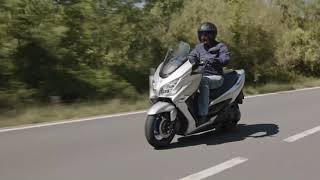 2022 Suzuki Burgman 400 Riding Video [upl. by Eldnar]