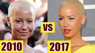 Amber rose  Before and After 2017 [upl. by Ultima]