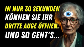 Die verborgene Kraft des dritten Auges  Wie man sein dritte Auge in 30 Sekunden öffnet [upl. by Adnamra424]