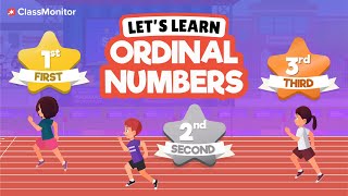 Ordinal Numbers 1 to 10  Learning for Kids [upl. by Nivej]