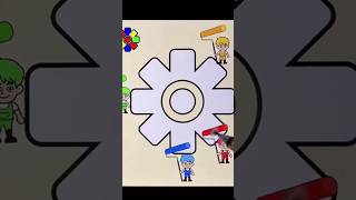 Paint the color according to the diagram  youtubeshorts ytshorts gaming [upl. by Sams]