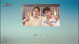 Hey Hello  Peter Elias amp Cha Eun Woo  English amp Mmsub lyric [upl. by Anelrahc]