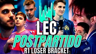 ¿LA MEJOR PARTIDA DE MAD LIONS KOI ¡NISQY SOBREVIVE  LOSER BRACKET  Pospartido LEC Winter 2024 [upl. by Anaynek686]