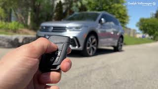 How to Remote Start the 2023 Tiguan [upl. by Allegra]