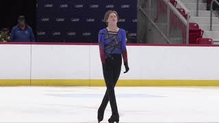 ilia malinins quad axel at the us international classic [upl. by Melicent264]