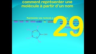 29Comment représenter une molécule à partir dun nom chimie organique en arabe darija [upl. by Sloatman]