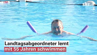 Mit Poolnudel und viel Geduld Schwimmen lernen im Erwachsenenalter [upl. by Bartle]