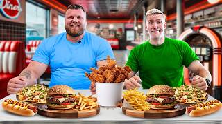 Eating the Worlds Strongest Man’s INSANE Diet [upl. by Nodlehs]