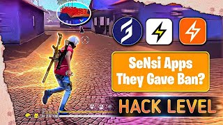 Top 5 Best HEADSHOT Sensi App For Free Fire  Free Fire Headshot Setting [upl. by Gui]