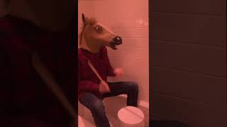 Mom the horse is playing quotAerialsquot by SOAD in the shower again [upl. by Newmark]