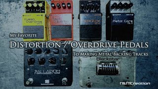 Distortion Overdrive Pedals Comparison [upl. by Sokil374]