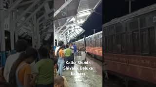 Best way to reach Shimla from Kalka by Shivalik Deluxe Express 52451toytrain kalka shimla [upl. by Ahsote]