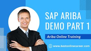 SAP Ariba Online Training Demo Part 1  SAP Ariba Training Video  SAP Ariba Demo Session [upl. by Anauqal]