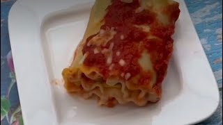 Lasagne Rolls Recipe Easy amp Quick Dinner [upl. by Ainaj]