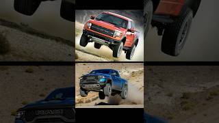 Ford F150 Raptor vs RAM TRX A Comprehensive Comparison of OffRoad Power Performance and Features [upl. by Avid944]