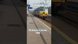 Archiwalne nagranie EU07241 toruń train kolej trainspotting archiwum music [upl. by Ellenuahs]