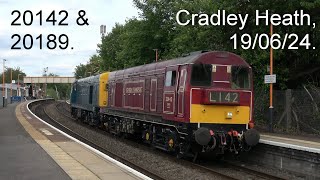 20142 amp 20189 Cradley Heath 190624 [upl. by Loralee]