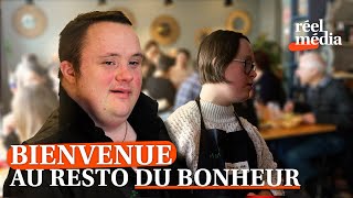 Ce restaurant permet à des personnes trisomique de travailler [upl. by Mancino]