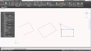 AutoCAD 2015  Tutoriel • Français  04  Polyligne rectangle décomposer joindre [upl. by Lebasi459]